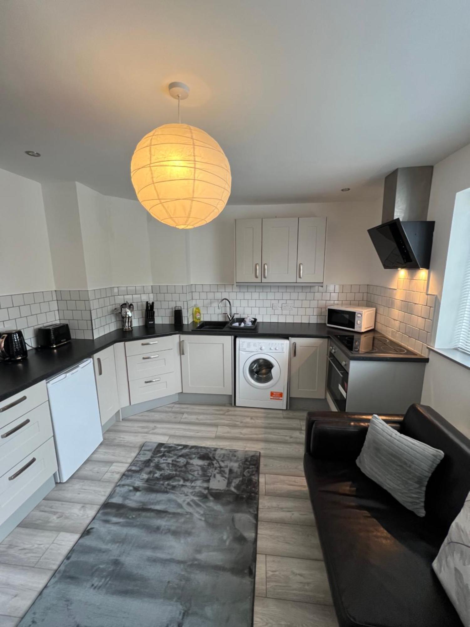 Cosy Modern Apartment Warrington Exterior foto